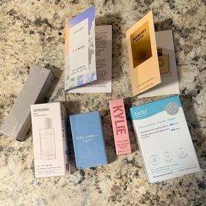 Assorted Beauty Sample Pack — mix of luxury and indie brands